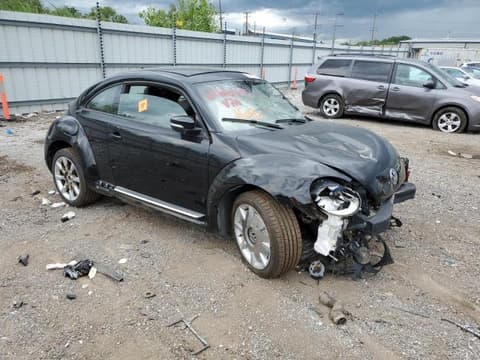 2016 Volkswagen Beetle, VIN 3VWJ17ATXGM616649. Фото 4 з 6 з аукціону Copart. Каталог авто зі США OpenDataCar.