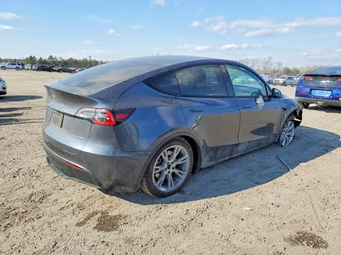 2020 Tesla Model Y, VIN 5YJYGDEE7LF036168. Фото 3 из 6 с аукциона Copart. Каталог авто из США OpenDataCar.