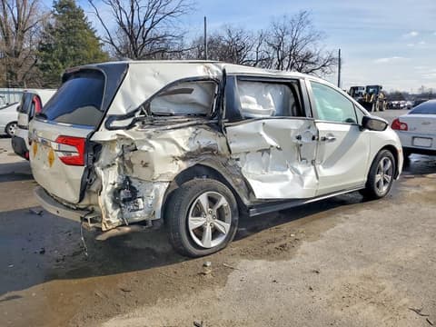 2018 Honda Odyssey, VIN 5FNRL6H77JB029520. Фото 3 з 6 з аукціону Copart. Каталог авто зі США OpenDataCar.