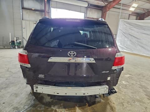 2013 Toyota Highlander, VIN 5TDBK3EH8DS199966. Фото 6 з 6 з аукціону Copart. Каталог авто зі США OpenDataCar.