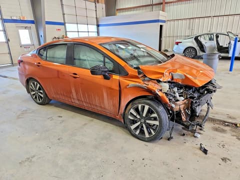 2021 Nissan Versa, VIN 3N1CN8FV7ML925466. Фото 4 з 6 з аукціону Copart. Каталог авто зі США OpenDataCar.