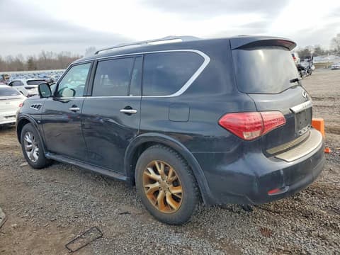 2014 Infiniti QX80, VIN JN8AZ2NE5E9067629. Фото 2 з 6 з аукціону Copart. Каталог авто зі США OpenDataCar.