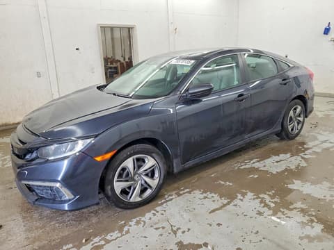 2019 Honda Civic, VIN 2HGFC2F60KH583727. Фото 1 з 6 з аукціону Copart. Каталог авто зі США OpenDataCar.