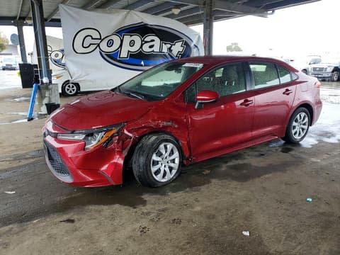 2022 Toyota Corolla, VIN JTDEPMAE9NJ212271. Фото 1 з 6 з аукціону Copart. Каталог авто зі США OpenDataCar.