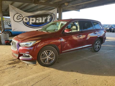 2019 Infiniti QX60, VIN 5N1DL0MN3KC507048. Photo 1 of 6 from Copart auction. OpenDataCar US salvage catalog.