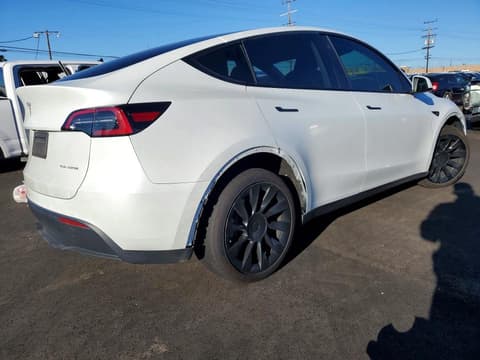 2023 Tesla Model Y, VIN 7SAYGAEE7PF787066. Фото 3 з 6 з аукціону Copart. Каталог авто зі США OpenDataCar.