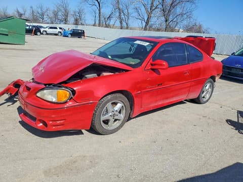 2001 Pontiac Grand Am, VIN 1G2NW12E81M519704. Фото 1 з 6 з аукціону Copart. Каталог авто зі США OpenDataCar.