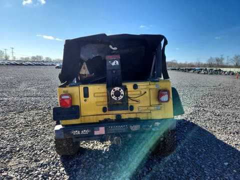 2001 Jeep Wrangler, VIN 1J4FA49S81P356993. Фото 6 з 6 з аукціону Copart. Каталог авто зі США OpenDataCar.