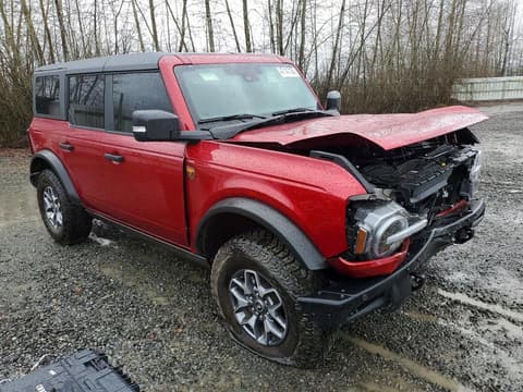 2025 Ford Bronco, VIN 1FMEE9BP4SLA62214. Фото 4 з 6 з аукціону Copart. Каталог авто зі США OpenDataCar.