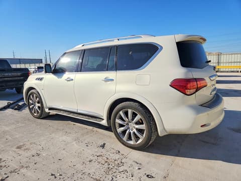 2014 Infiniti QX80, VIN JN8AZ2NFXE9554432. Фото 2 з 6 з аукціону Copart. Каталог авто зі США OpenDataCar.