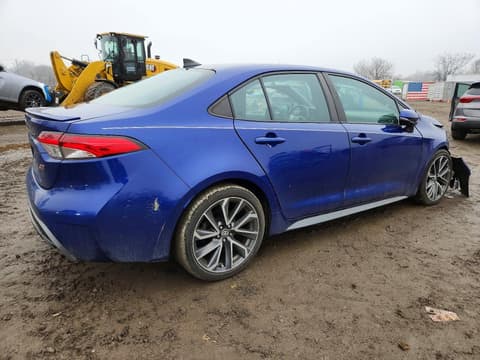 2021 Toyota Corolla, VIN 5YFP4MCE6MP075895. Фото 3 з 6 з аукціону Copart. Каталог авто зі США OpenDataCar.