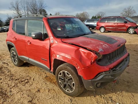 2016 Jeep Renegade, VIN ZACCJBCT8GPD54591. Фото 4 з 6 з аукціону Copart. Каталог авто зі США OpenDataCar.