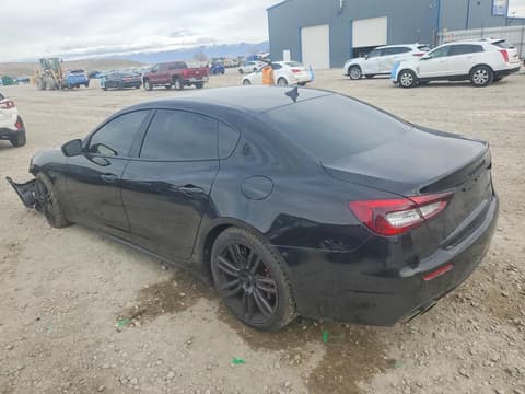 2017 Maserati Quattroporte, VIN ZAM56RPA7H1224018. Фото 2 з 6 з аукціону Copart. Каталог авто зі США OpenDataCar.