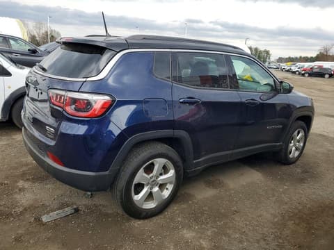 2018 Jeep Compass, VIN 3C4NJDBBXJT131451. Фото 3 з 6 з аукціону Copart. Каталог авто зі США OpenDataCar.