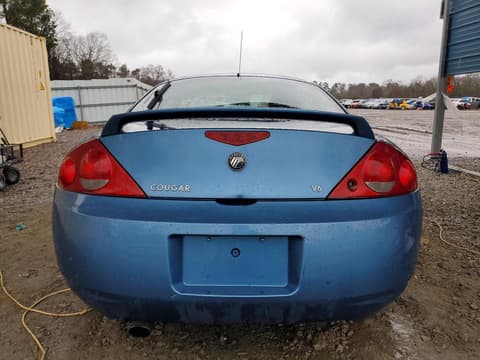 2000 Mercury Cougar, VIN 1ZWFT61L8Y5607980. Фото 6 з 6 з аукціону Copart. Каталог авто зі США OpenDataCar.