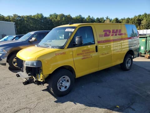 2019 Chevrolet Express 2500, VIN 1GCWGAFP4K1335825. Фото 1 з 6 з аукціону Copart. Каталог авто зі США OpenDataCar.