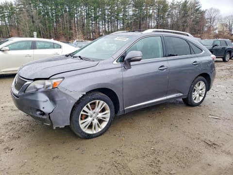 2012 Lexus RX 450h, VIN JTJBC1BA9C2432894. Фото 1 з 6 з аукціону Copart. Каталог авто зі США OpenDataCar.