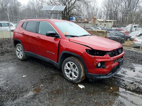 2025 Jeep Compass, VIN 3C4NJDBN2ST569943. Фото 4 з 6 з аукціону Copart. Каталог авто зі США OpenDataCar.