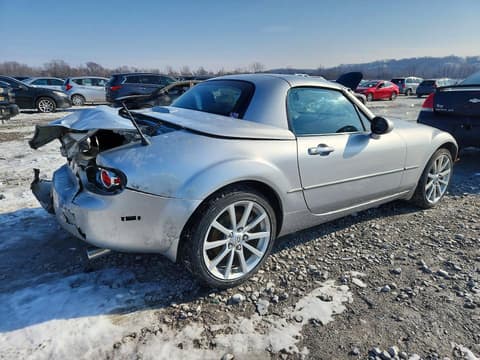 2008 Mazda MX-5 Miata, VIN JM1NC26F680146841. Фото 3 з 6 з аукціону Copart. Каталог авто зі США OpenDataCar.