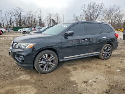 2017 Nissan Pathfinder, VIN 5N1DR2MM7HC696555. Фото 1 з 6 з аукціону Copart. Каталог авто зі США OpenDataCar.