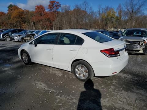 2014 Honda Civic, VIN 2HGFB2F5XEH519211. Фото 2 з 6 з аукціону Copart. Каталог авто зі США OpenDataCar.