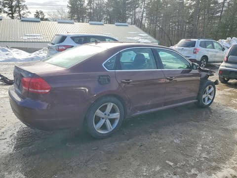 2013 Volkswagen Passat, VIN 1VWBP7A36DC129917. Zdjęcie 3 z 6 z aukcji Copart. Katalog aut z USA OpenDataCar.