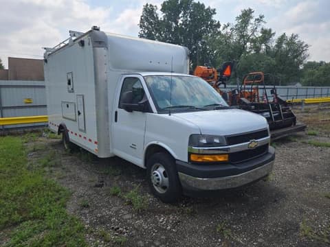 2018 Chevrolet Express 4500, VIN 1HA6GUCGXJN007320. Фото 4 з 6 з аукціону Copart. Каталог авто зі США OpenDataCar.