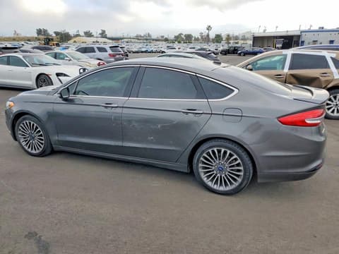 2018 Ford Fusion, VIN 3FA6P0RU8JR262898. Фото 2 из 6 с аукциона Copart. Каталог авто из США OpenDataCar.