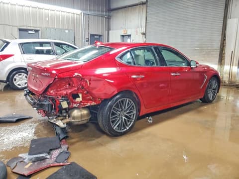 2019 Genesis G70, VIN KMTG44LA9KU030531. Фото 3 з 6 з аукціону Copart. Каталог авто зі США OpenDataCar.