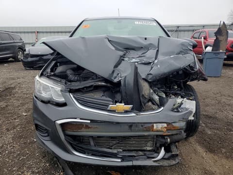 2018 Chevrolet Sonic, VIN 1G1JF5SBXJ4138985. Фото 5 з 6 з аукціону Copart. Каталог авто зі США OpenDataCar.