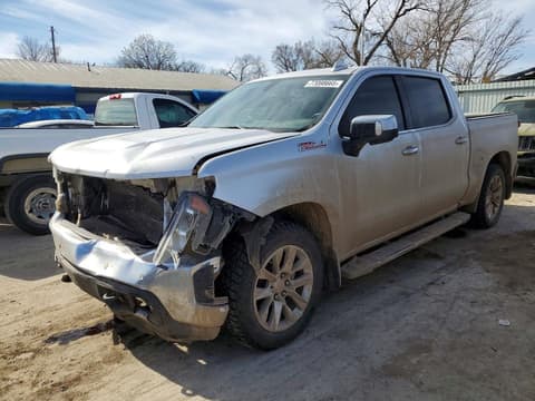 2020 Chevrolet Silverado, VIN 3GCUYGED3LG452345. Фото 1 з 6 з аукціону Copart. Каталог авто зі США OpenDataCar.