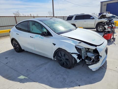 2025 Tesla Model Y, VIN 7SAYGAEE6SF221859. Фото 4 з 6 з аукціону Copart. Каталог авто зі США OpenDataCar.