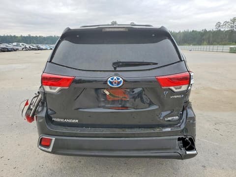 2019 Toyota Highlander Hybrid, VIN 5TDDGRFH9KS075715. Фото 6 з 6 з аукціону Copart. Каталог авто зі США OpenDataCar.