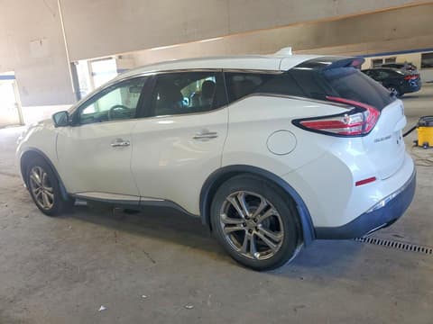 2017 Nissan Murano, VIN 5N1AZ2MH7HN180836. Фото 2 з 6 з аукціону Copart. Каталог авто зі США OpenDataCar.