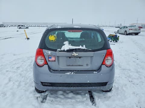 2009 Chevrolet Aveo, VIN KL1TD66E39B350870. Фото 6 з 6 з аукціону Copart. Каталог авто зі США OpenDataCar.