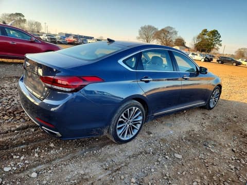 2015 Hyundai Genesis, VIN KMHGN4JE9FU094619. Photo 3 of 6 from Copart auction. OpenDataCar US salvage catalog.