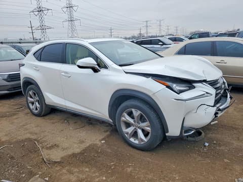 2017 Lexus NX 200t, VIN JTJBARBZ1H2121106. Фото 4 з 6 з аукціону Copart. Каталог авто зі США OpenDataCar.