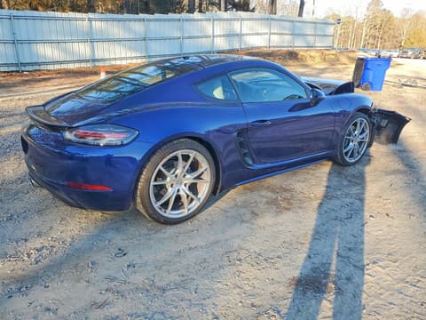 2024 Porsche Cayman, VIN WP0AA2A87RK255926. Фото 3 з 6 з аукціону Copart. Каталог авто зі США OpenDataCar.