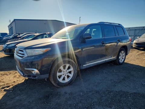 2012 Toyota Highlander, VIN 5TDBK3EH0CS152672. Фото 1 з 6 з аукціону Copart. Каталог авто зі США OpenDataCar.