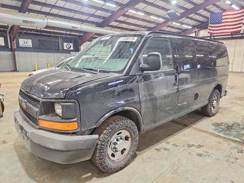 2013 Chevrolet Express 2500, VIN 1GAWGPFA8D1175829. Фото 1 з 6 з аукціону Copart. Каталог авто зі США OpenDataCar.