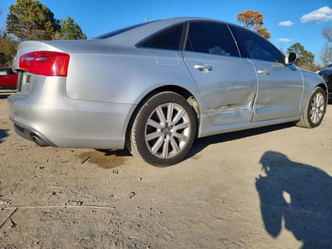2014 Audi A6, VIN WAUHMAFC2EN051652. Фото 3 из 6 с аукциона Copart. Каталог авто из США OpenDataCar.