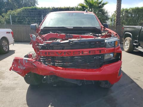 2022 Chevrolet Silverado, VIN 1GCPWBEKXNZ189956. Photo 5 of 6 from Copart auction. OpenDataCar US salvage catalog.