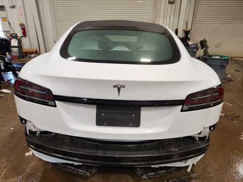 2023 Tesla Model S, VIN 5YJSA1E5XPF502316. Фото 6 из 6 с аукциона Copart. Каталог авто из США OpenDataCar.