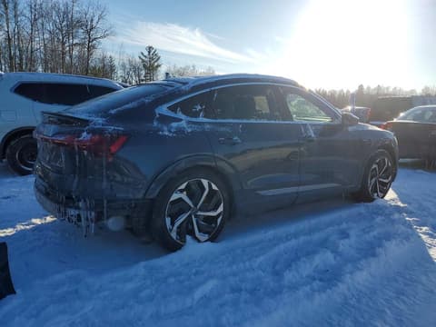 2020 Audi e-tron Sportback, VIN WA13AAGE0LB033245. Фото 3 из 6 с аукциона Copart. Каталог авто из США OpenDataCar.