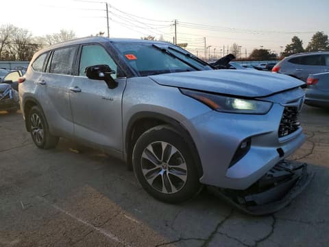2021 Toyota Highlander Hybrid, VIN 5TDGBRCH1MS067823. Фото 4 з 6 з аукціону Copart. Каталог авто зі США OpenDataCar.