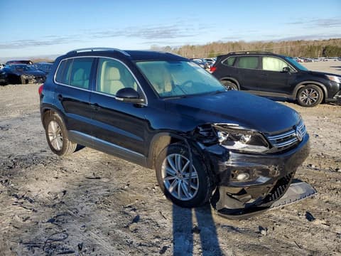 2013 Volkswagen Tiguan, VIN WVGAV7AX5DW523524. Фото 4 з 6 з аукціону Copart. Каталог авто зі США OpenDataCar.