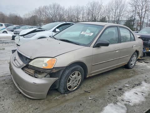 2002 Honda Civic, VIN 2HGES16542H537544. Zdjęcie 1 z 6 z aukcji Copart. Katalog aut z USA OpenDataCar.