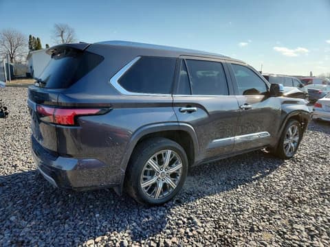 2023 Toyota Sequoia, VIN 7SVAAABAXPX011821. Photo 3 of 6 from Copart auction. OpenDataCar US salvage catalog.