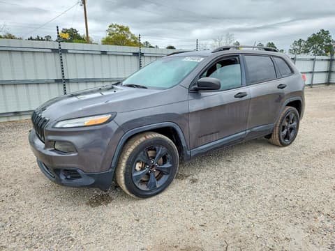 2017 Jeep Cherokee, VIN 1C4PJLAS7HW527586. Фото 1 з 6 з аукціону Copart. Каталог авто зі США OpenDataCar.