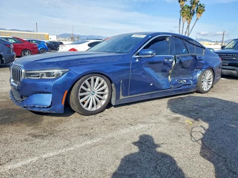 2022 Bmw 7 Series, VIN WBA7T2C06NCH58234. Фото 1 з 6 з аукціону Copart. Каталог авто зі США OpenDataCar.